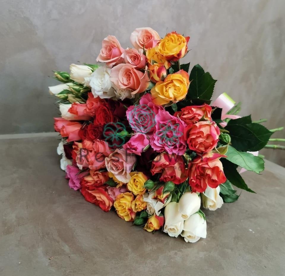 Букет цветов из: Розы в Чапаевском