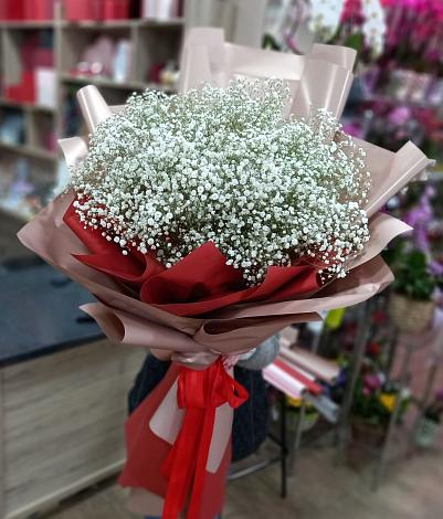 Букет цветов из: Гипсофила в Чапаевском