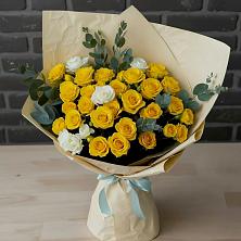 Букет цветов из:  Розы в Чапаевском