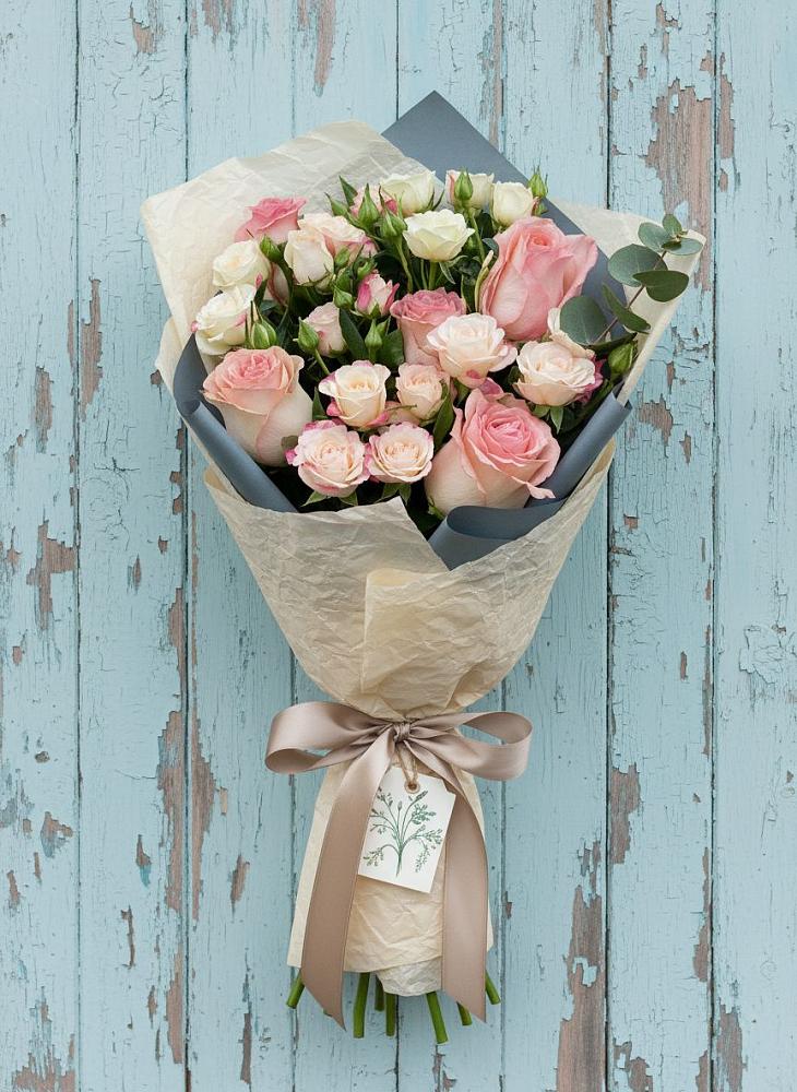 Букет цветов из: Розы в Чапаевском