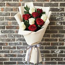Букет цветов из:  Розы в Чапаевском