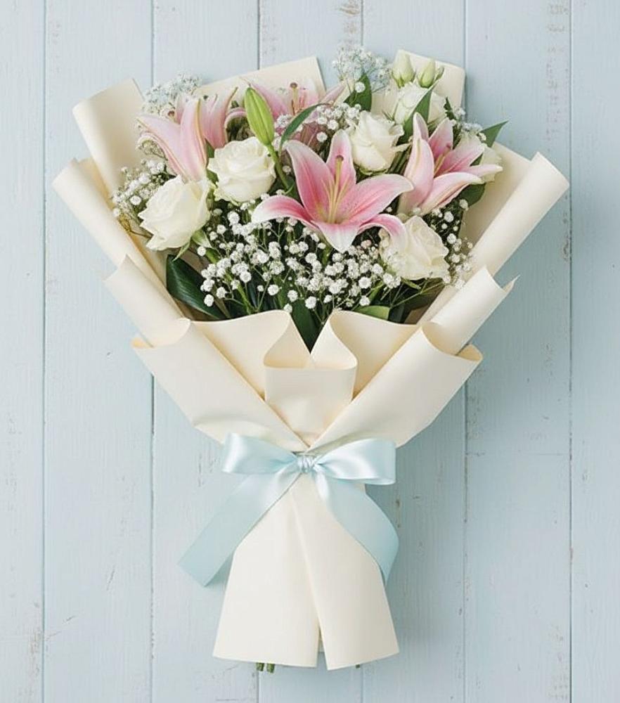 Букет цветов из: Лилии в Чапаевском