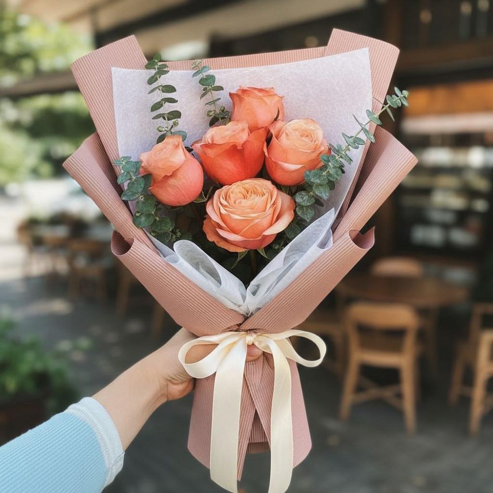 Букет цветов из: Розы в Чапаевском