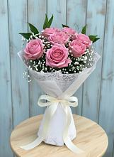 Букет цветов из:  Розы #REPLACE_PRED# Чапаевском