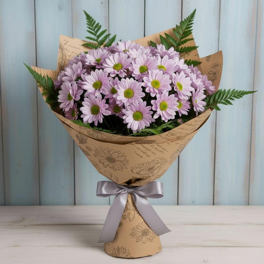 Букет цветов из: Хризантемы в Чапаевском