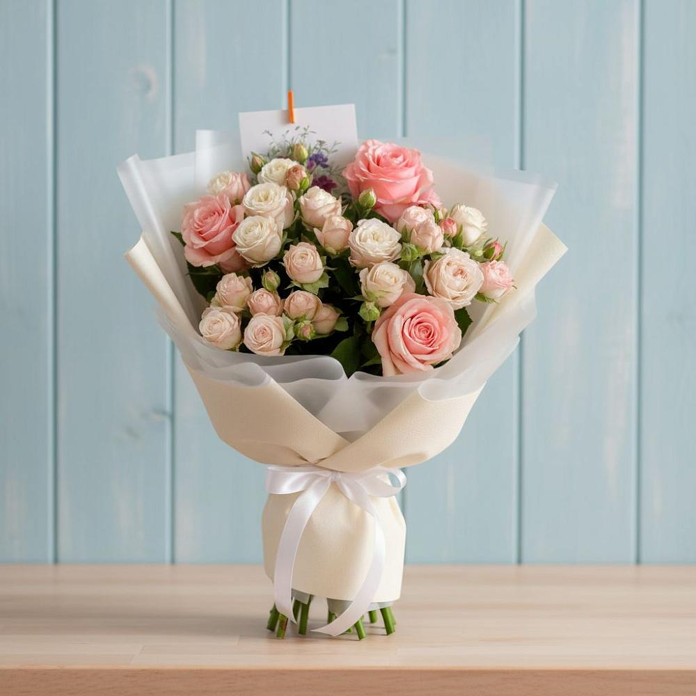 Букет цветов из: Розы в Чапаевском