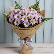Букет цветов из:  Хризантемы в Чапаевском