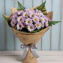 Букет цветов из:  Хризантемы в Чапаевском
