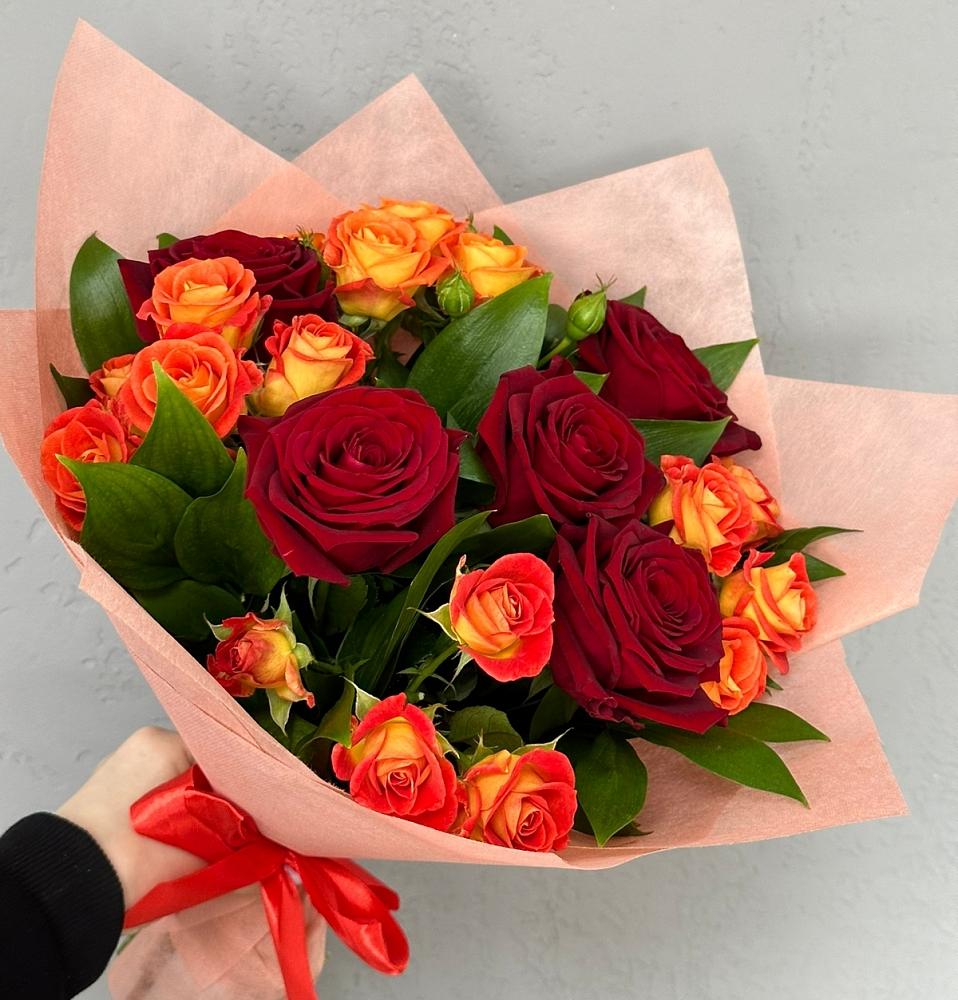 Букет Любовь и восторг в Чапаевском