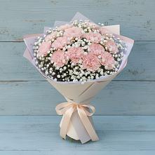 Букет цветов из:  Гвоздики в Чапаевском