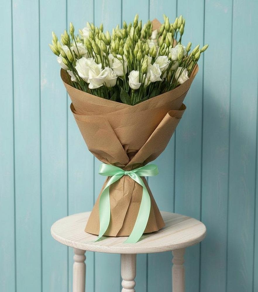 Букет цветов из: Лизиантусы в Чапаевском