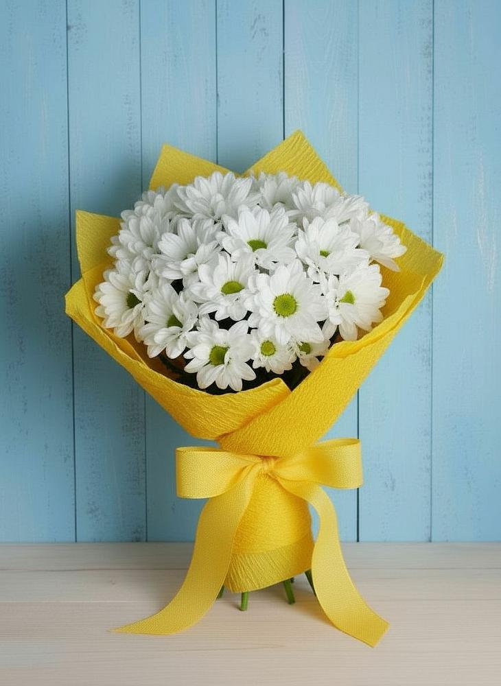 Букет цветов из: Хризантемы в Чапаевском