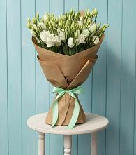 Букет цветов из:  Лизиантусы в Чапаевском