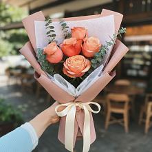 Букет цветов из:  Розы в Чапаевском