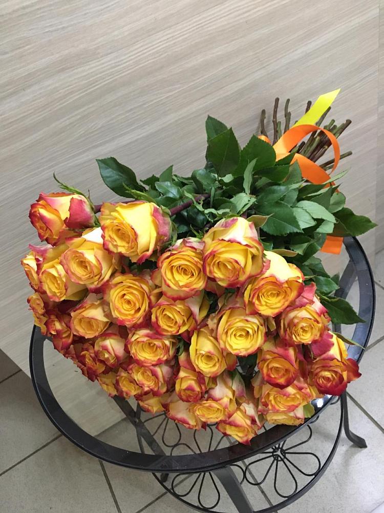 Букет Желтые розы в Чапаевском