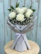 Букет цветов из:  Розы в Чапаевском