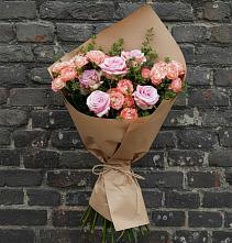 Букет цветов из:  Розы #REPLACE_PRED# Чапаевском