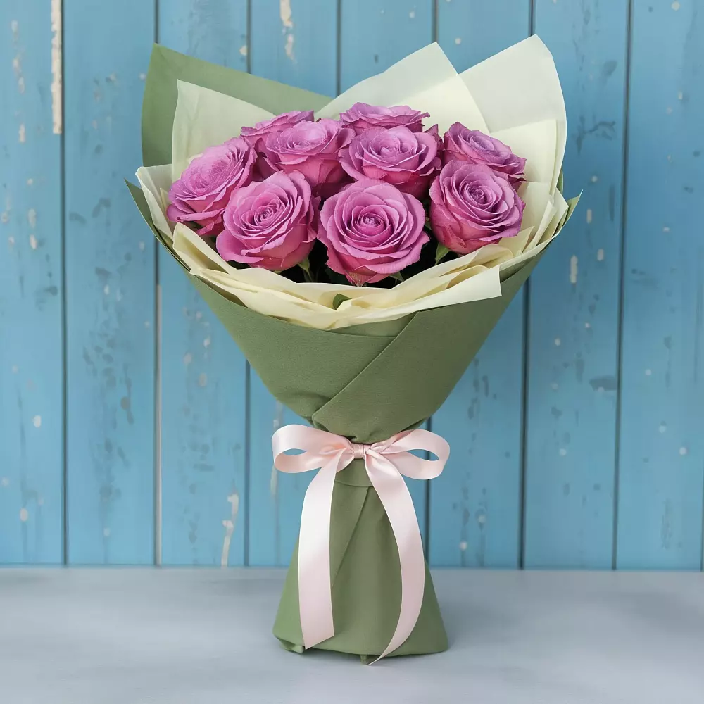 Букет Розы Фёрст Леди в Чапаевском