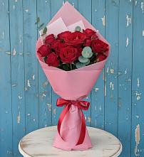 Букет цветов из:  Розы в Чапаевском