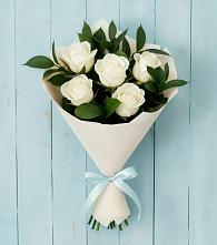 Букет цветов из:  Розы в Чапаевском