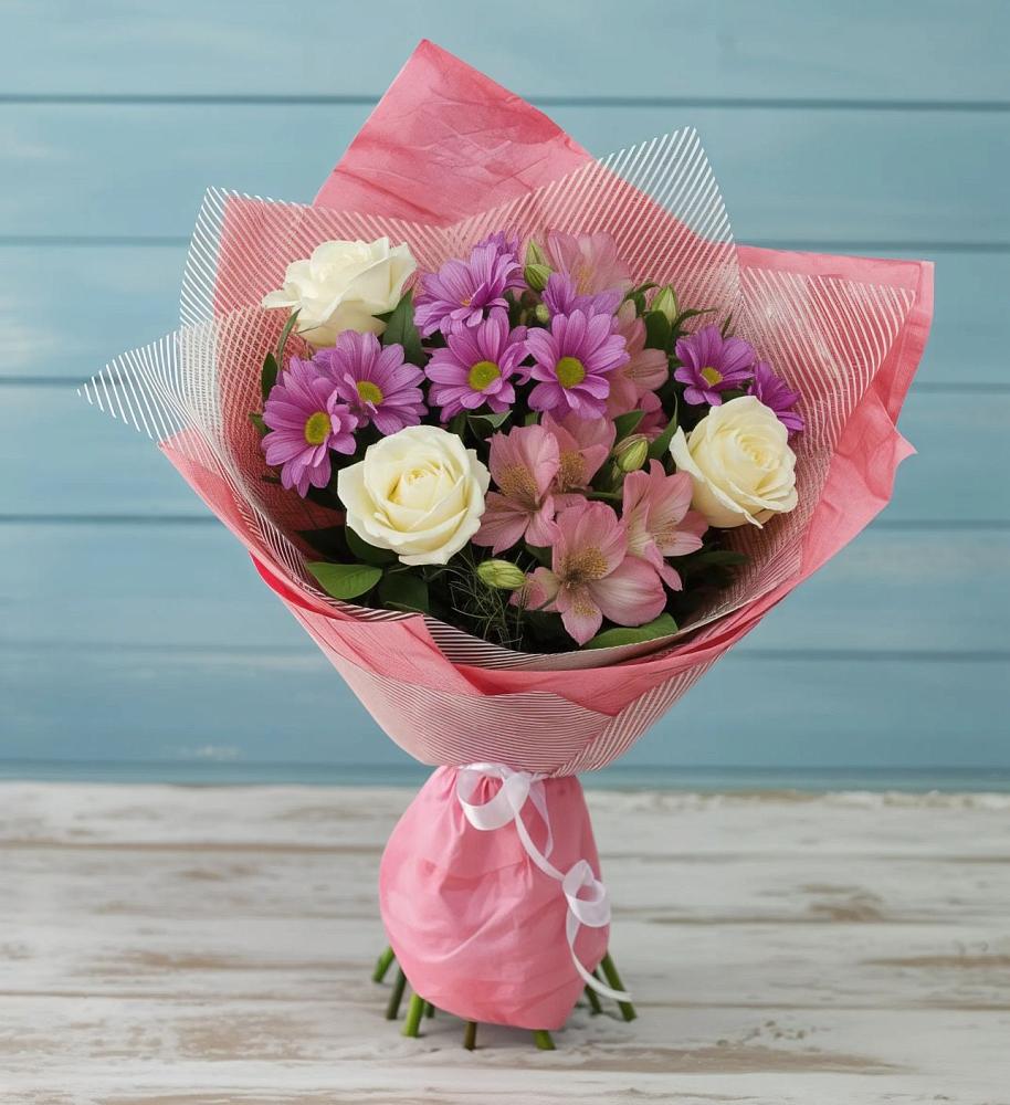 Букет цветов из: Герберы в Чапаевском