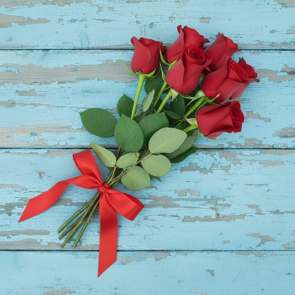 Букет Красные розы в Чапаевском