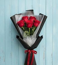 Букет цветов из:  Розы в Чапаевском