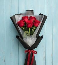 Букет цветов из:  Розы в Чапаевском