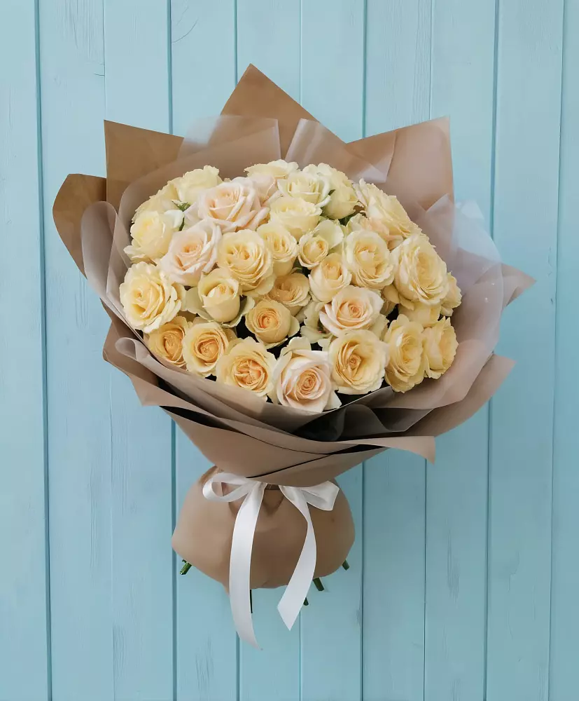 Букет Кремовое облако в Чапаевском