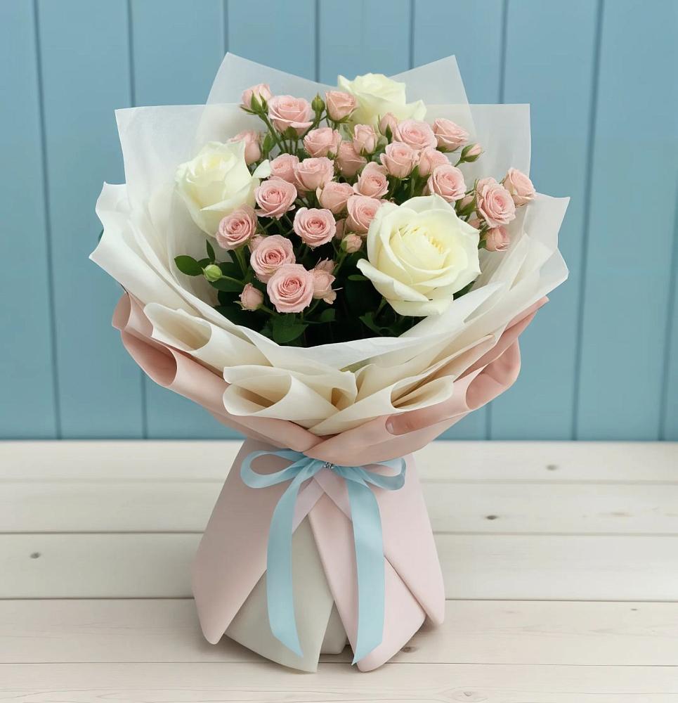 Букет цветов из: Розы в Чапаевском