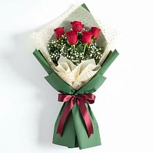 Букет цветов из:  Розы в Чапаевском