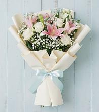 Букет цветов из:  Лилии в Чапаевском