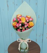 Букет цветов из:  Розы #REPLACE_PRED# Чапаевском